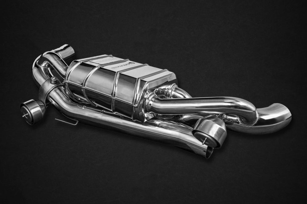 Porsche 992 - Valved Exhaust with Cat Spare Pipes (CES3 Version)