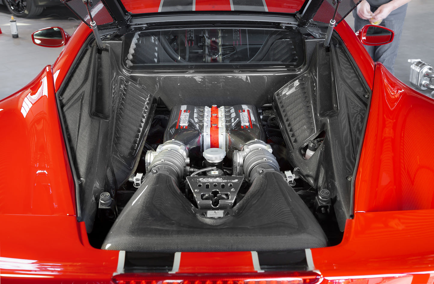 
                  
                    Ferrari 458 Italia/Speciale Carbon Side Engine Compartment Covers (Matte)
                  
                