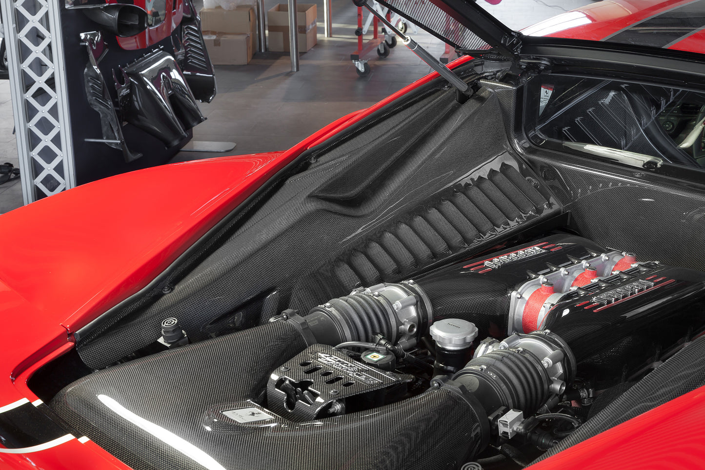 
                  
                    Ferrari 458 Italia/Speciale - Carbon Side Engine Compartment Covers
                  
                