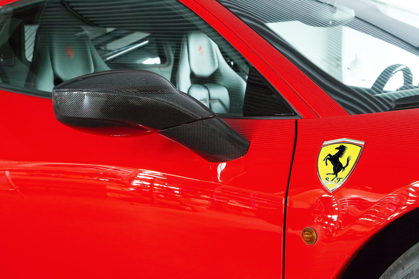 
                  
                    Ferrari 458 - Carbon Mirror Cases
                  
                