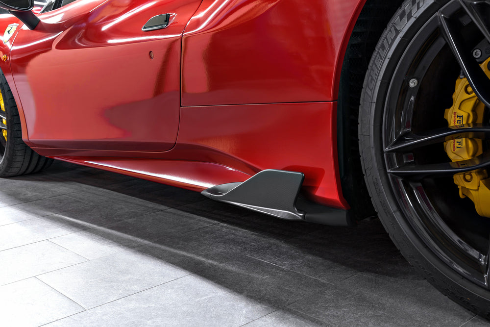 
                  
                    Ferrari 488 - Carbon Side Fins (with Adapters) (Matte)
                  
                