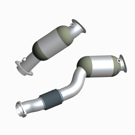 BMW M3/M4 (G80/G82) - 200 Cell Downpipe