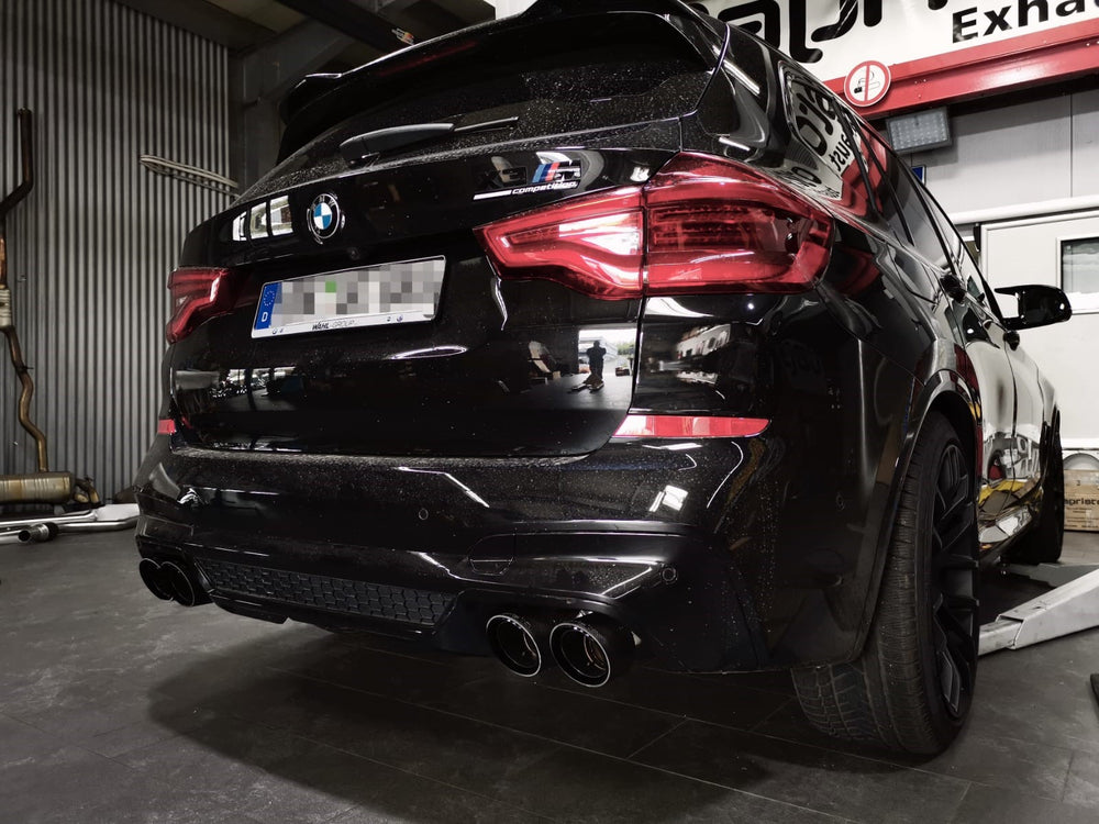 
                  
                    BMW X3M Competition (G01/F97) - Exhaust System, OPF Delete Mid Pipes, and Carbon Fiber Tips
                  
                