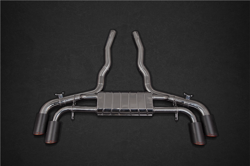 BMW X5/6M (G05/06) - Exhaust System, OPF Delete Mid Pipes, and Carbon Fiber Tips