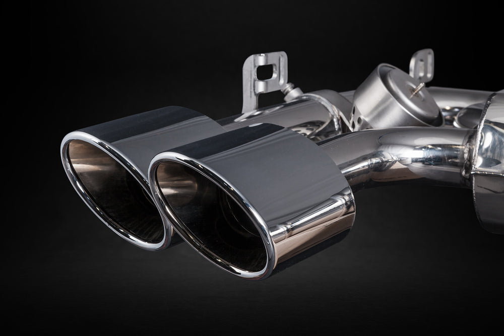 
                  
                    Jaguar F-Type V8S - Valved Exhaust with Sports Cats 100 Cell and X Pipe (for OE Actuators)
                  
                