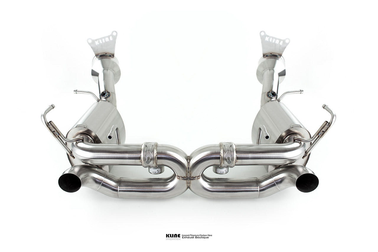 Ferrari 458 Speciale Exhaust 200 cell cat pipe set