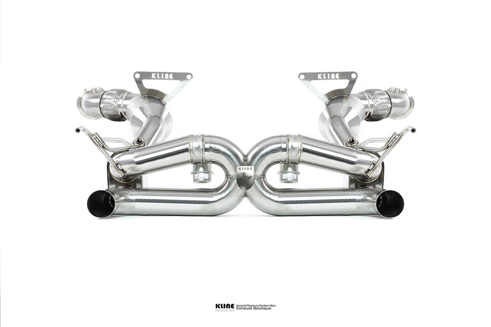 
                  
                    Ferrari 488 Exhaust 200 cell cat pipe set
                  
                