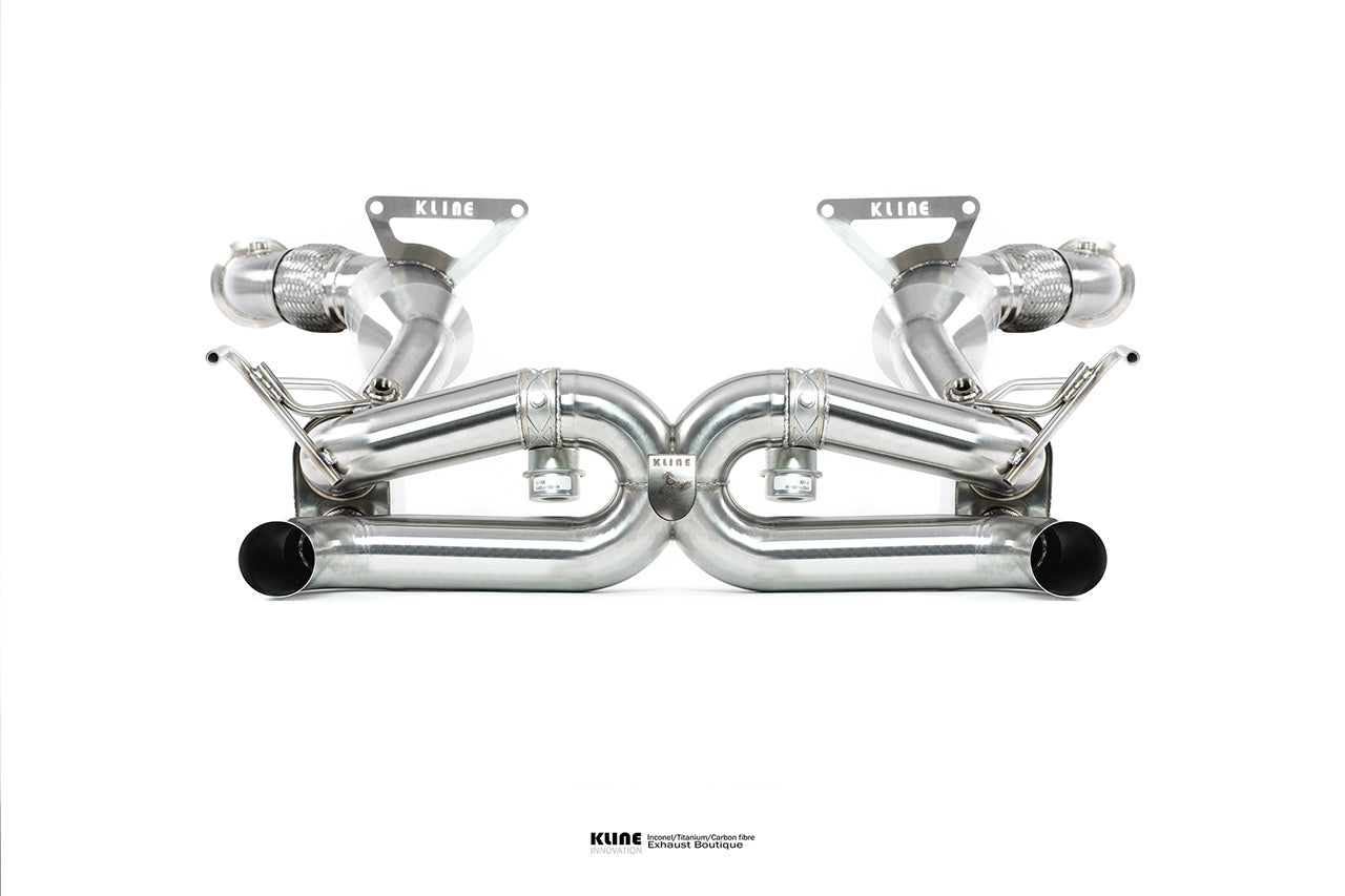 
                  
                    Ferrari 488 Exhaust 200 cell cat pipe set
                  
                