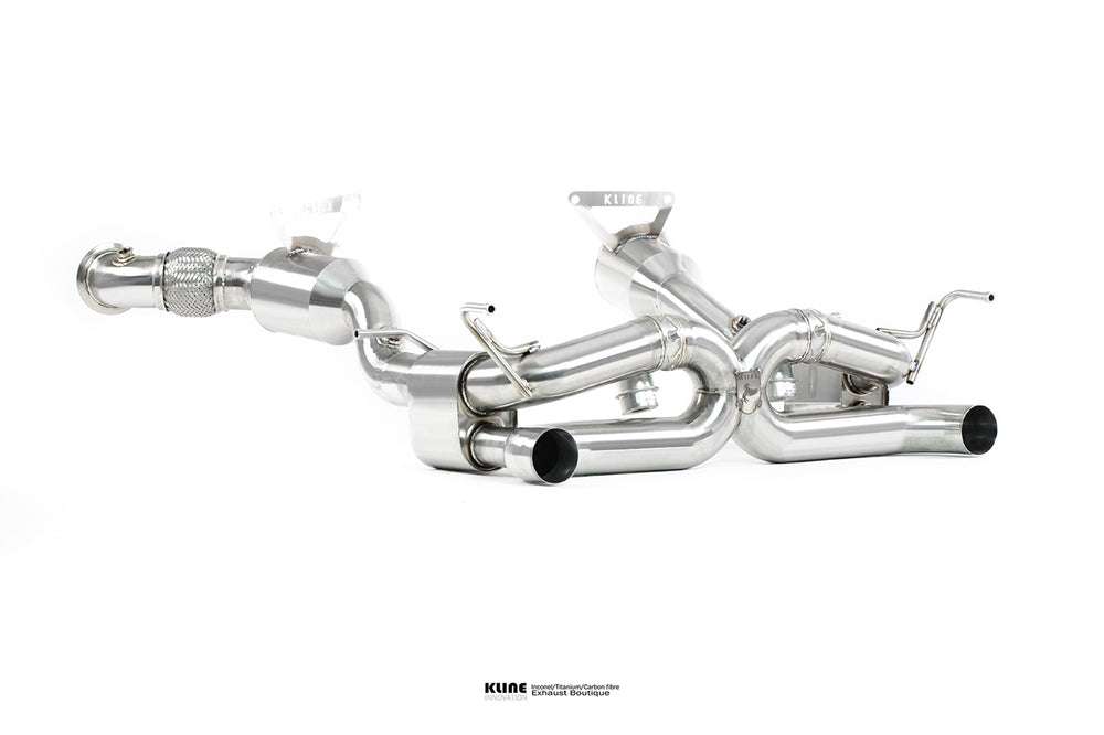 
                  
                    Ferrari 488 Exhaust 200 cell cat pipe set
                  
                