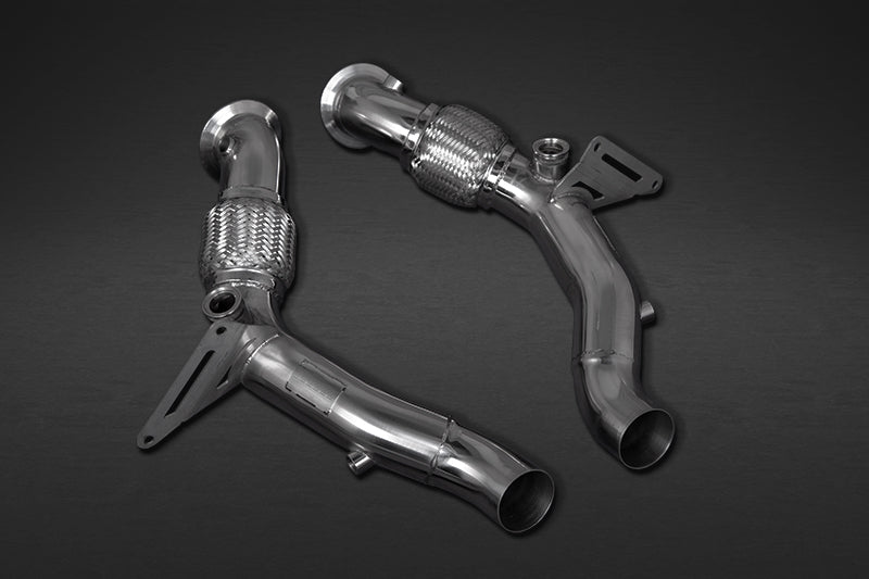 
                  
                    Ferrari SF90 - Catless Downpipes (with Heat Blankets)
                  
                