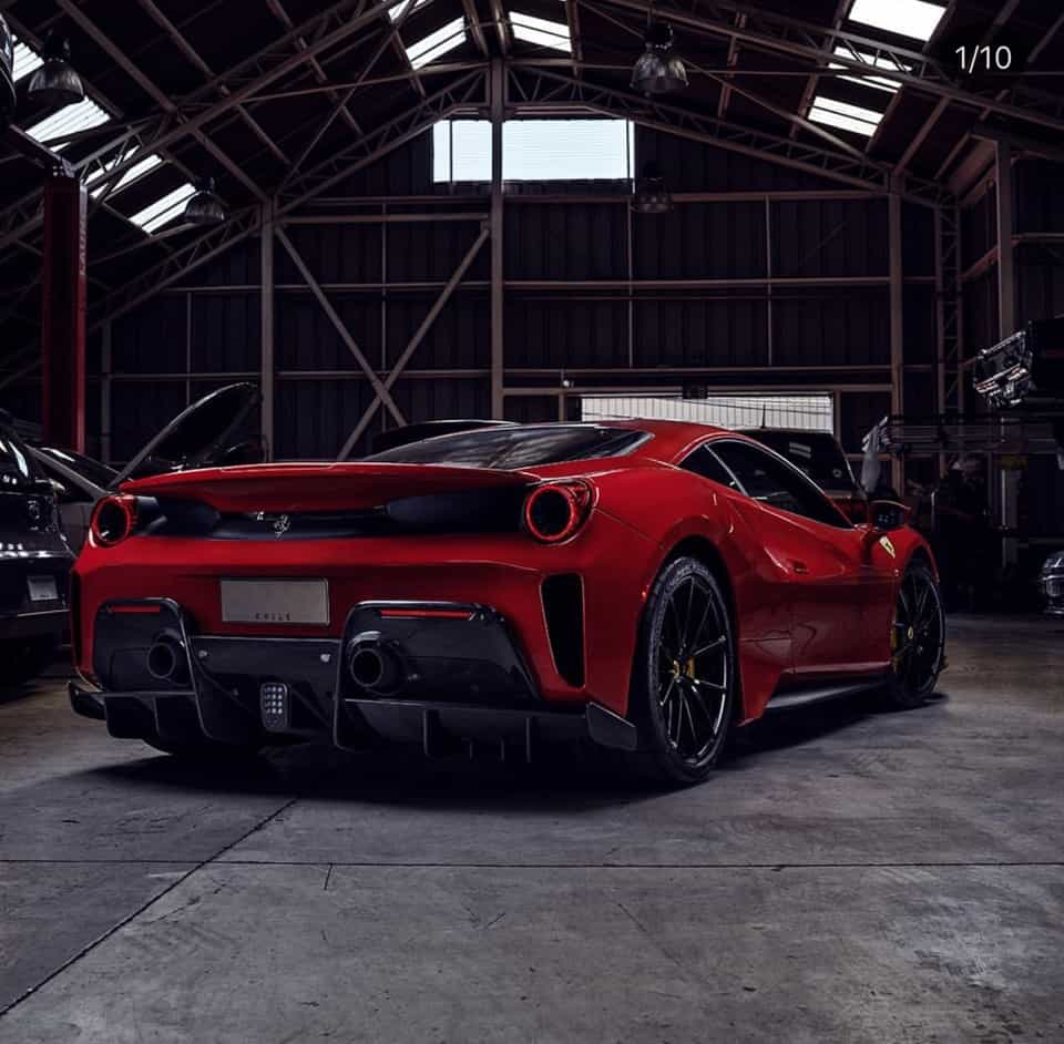 Ferrari 488 Pista (Titanium) Exhaust System