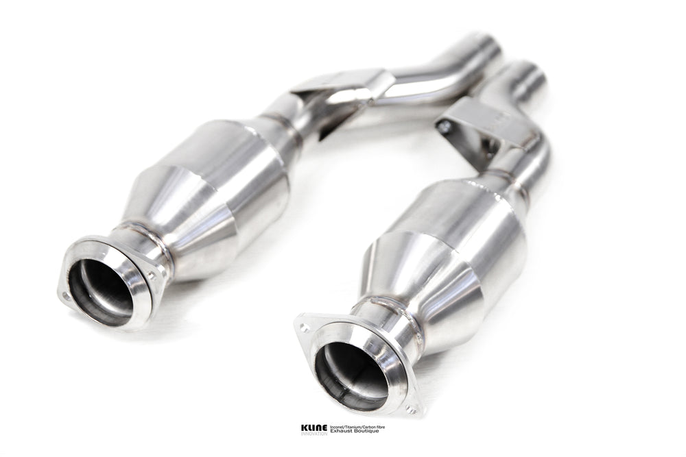 
                  
                    Ferrari 599 Exhaust 200 cell cat pipe set
                  
                