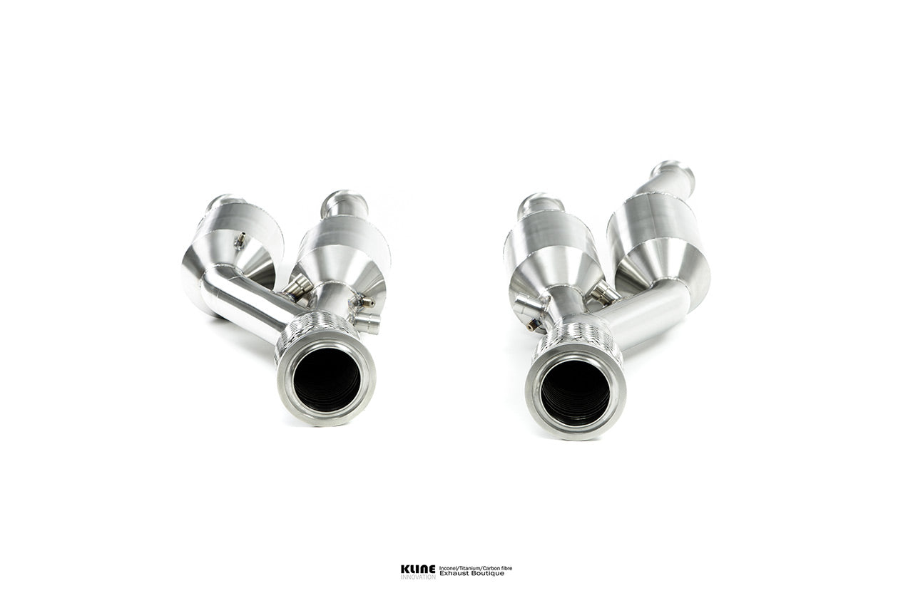 
                  
                    Lamborghini Aventador Exhaust System DECAT cell cat pipe set
                  
                