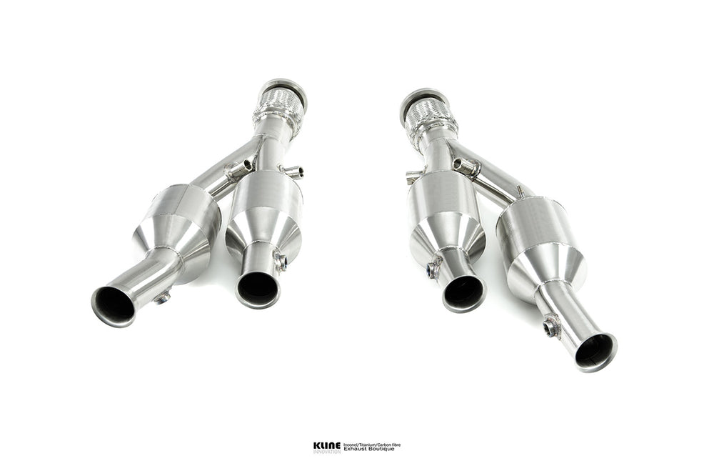 
                  
                    Lamborghini Aventador Exhaust System DECAT cell cat pipe set
                  
                