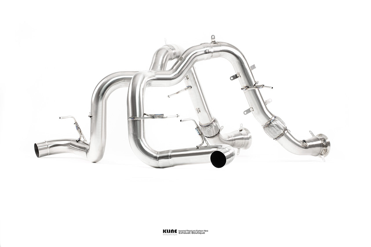 McLaren 570s Exhaust DECAT cell cat pipe set