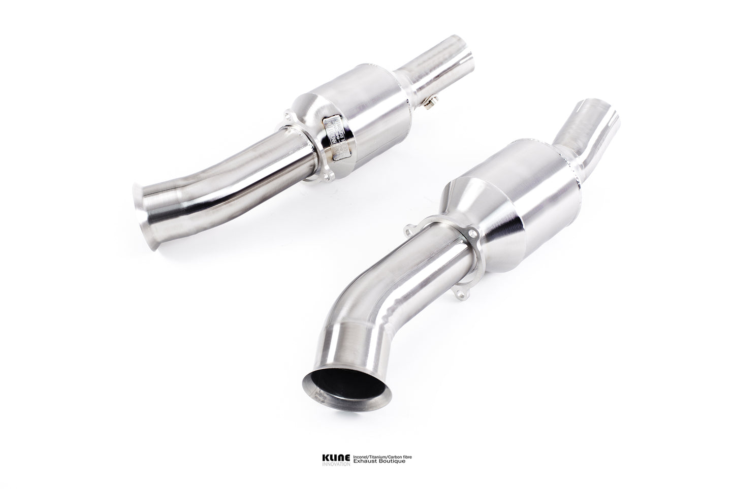
                  
                    Ferrari 430 Scuderia Exhaust 200 cell cat pipe set
                  
                
