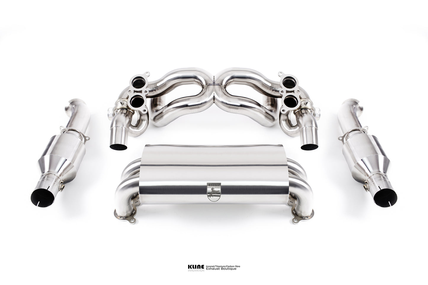 
                  
                    Ferrari 430 Scuderia Exhaust 200 cell cat pipe set
                  
                