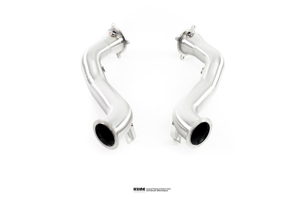 
                  
                    McLaren 720s Exhaust 100 cell cat pipe set
                  
                