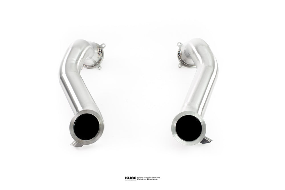 
                  
                    McLaren 720s Exhaust 100 cell cat pipe set
                  
                