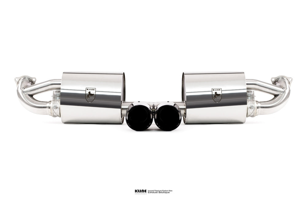 Porsche 718 Cayman S Exhaust DECAT cell cat pipe set