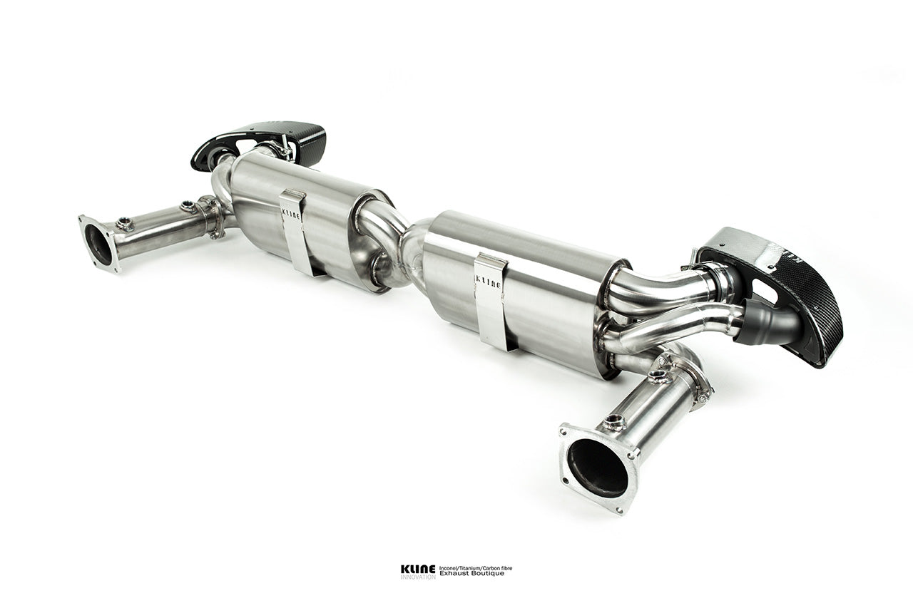 
                  
                    PORSCHE 991.1/991.2 TURBO S Exhaust 100 cell cat pipe set
                  
                