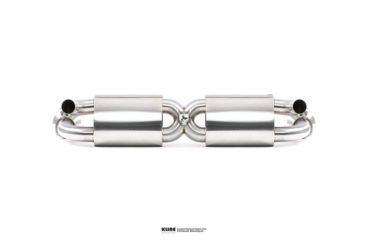 997.2 Turbo Exhaust 200 cell cat pipe set