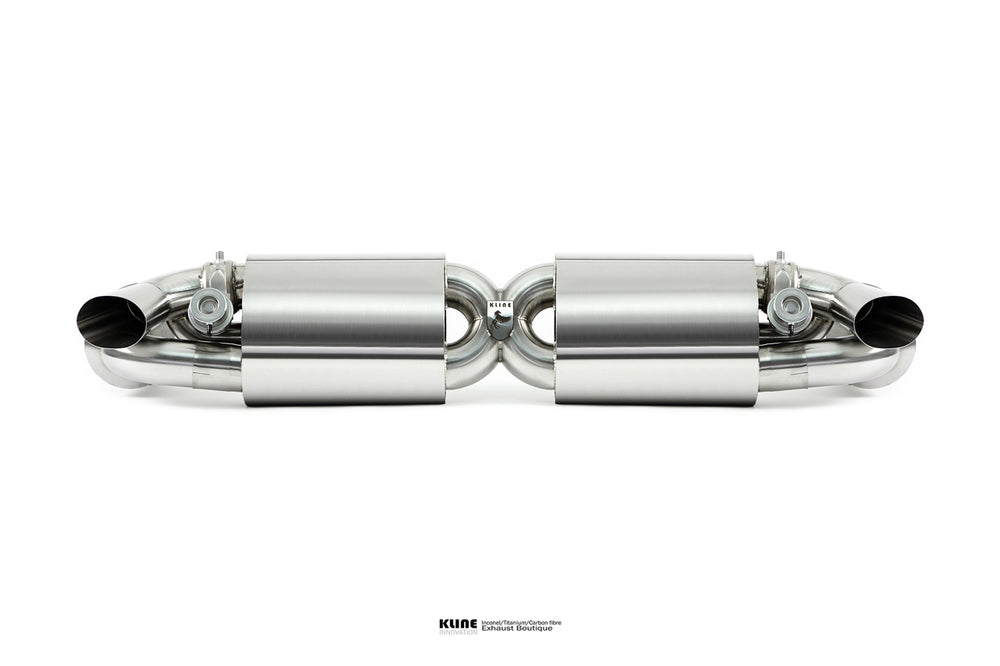 PORSCHE 991 GT2 RS Exhaust 100 cell cat pipe set