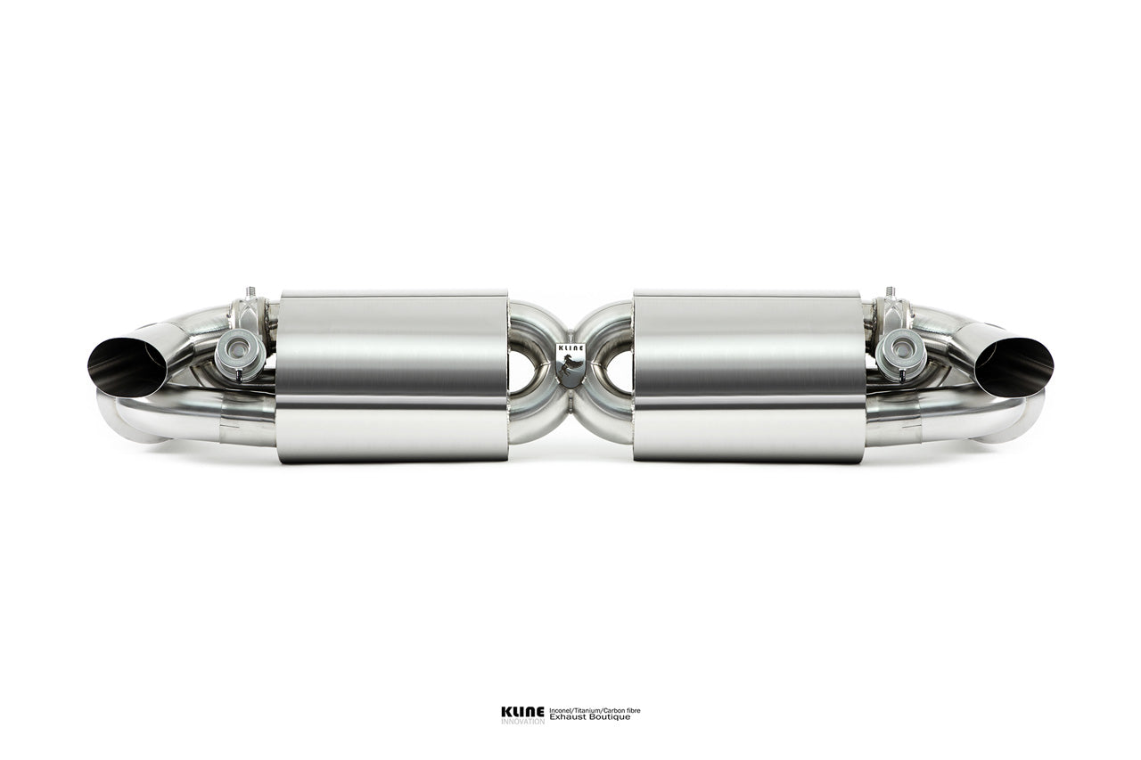 PORSCHE 991 GT2 RS Exhaust 100 cell cat pipe set