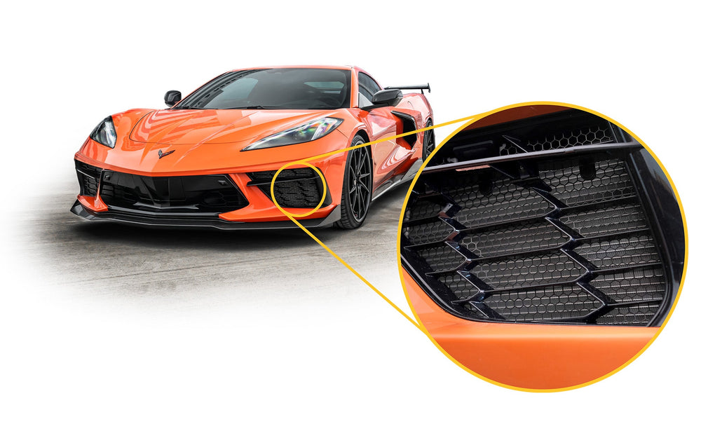 
                  
                    Scrape Armor Radiator Guards - Corvette C8 Stingray
                  
                