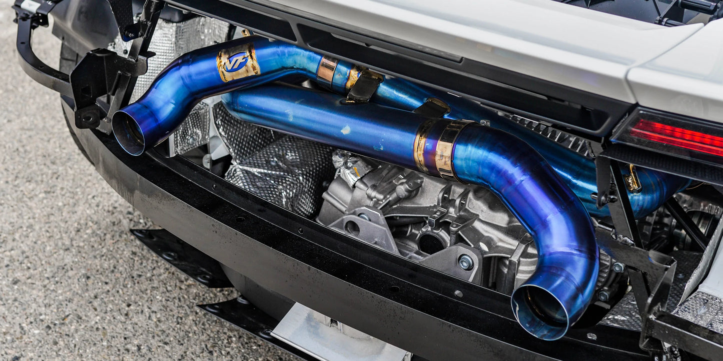 X Titanium Racing Titanium Race Exhaust for Huracan Performante | EVO | STO | Tecnica ...