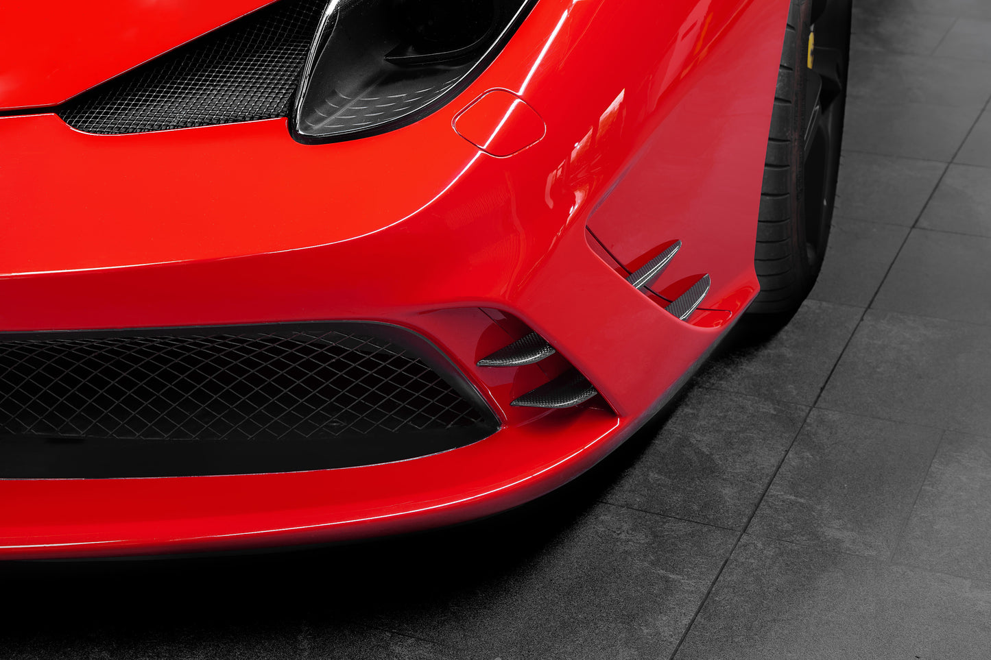
                  
                    Ferrari 458 Speciale - Carbon Front Fins
                  
                
