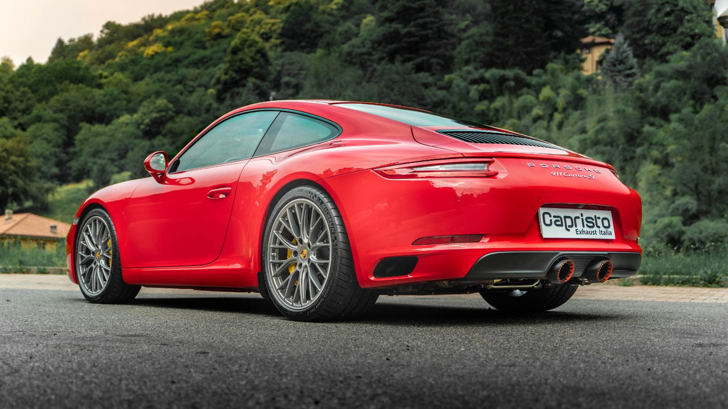 
                  
                    Porsche 991.2 Carrera/GTS - Valved Exhaust, 200 Cell Sports Cats, with Carbon Tips (for PSE)
                  
                