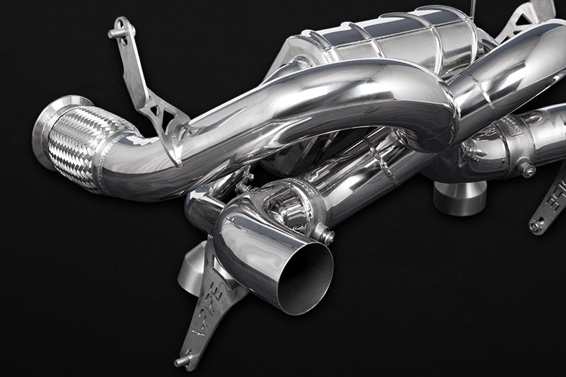 
                  
                    Lamborghini Huracan Performante/EVO/STO - Valved X Pipe Exhaust (for OEM tips)
                  
                