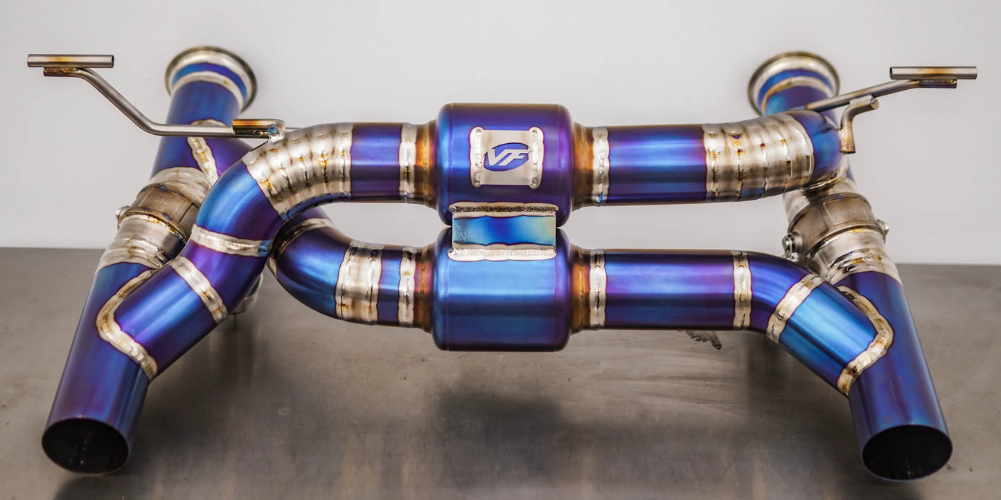 X Titanium Racing Titanium Race Exhaust for Huracan Performante | EVO | STO | Tecnica ...